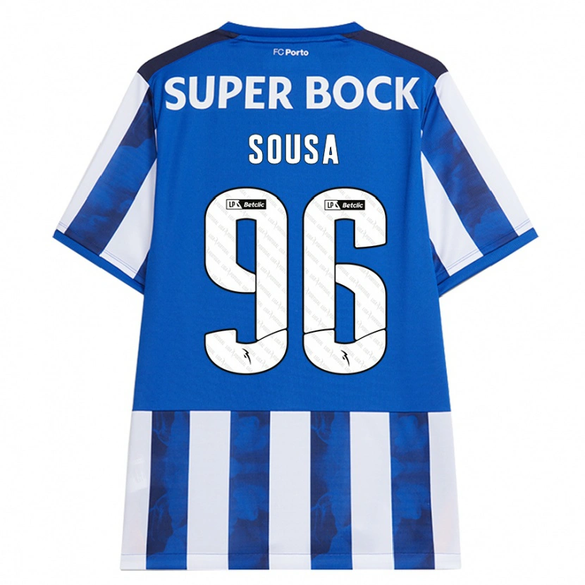 Danxen Herren Filipe Sousa #96 Blau Weiß Heimtrikot Trikot 2024/25 T-Shirt