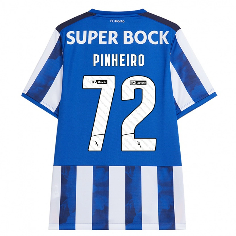 Danxen Herren Rodrigo Pinheiro #72 Blau Weiß Heimtrikot Trikot 2024/25 T-Shirt