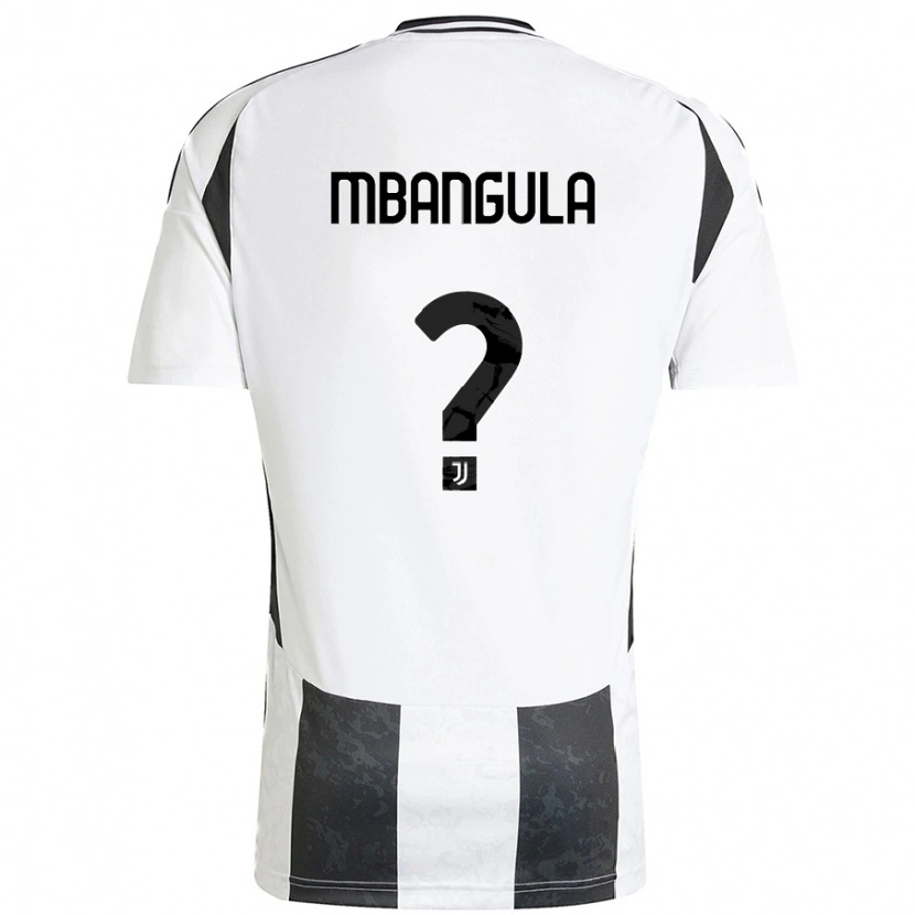 Danxen Herren Samuel Mbangula #0 Weiß Schwarz Heimtrikot Trikot 2024/25 T-Shirt