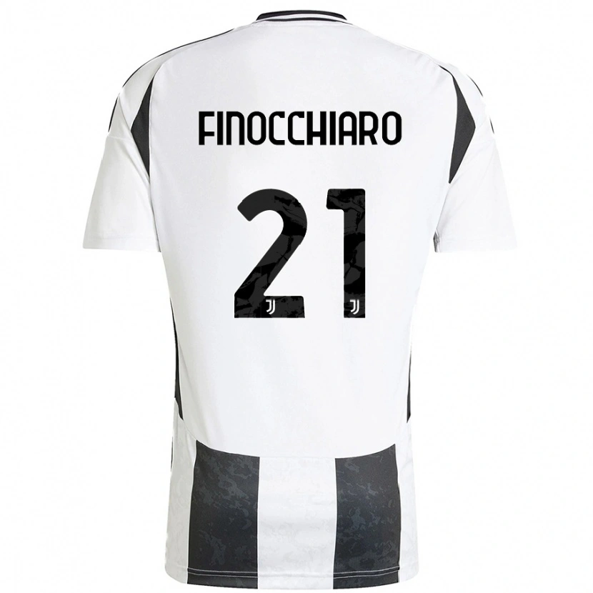 Danxen Herren Gabriele Finocchiaro #21 Weiß Schwarz Heimtrikot Trikot 2024/25 T-Shirt