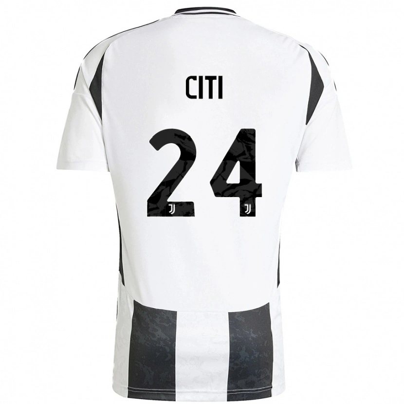 Danxen Herren Alessandro Citi #24 Weiß Schwarz Heimtrikot Trikot 2024/25 T-Shirt