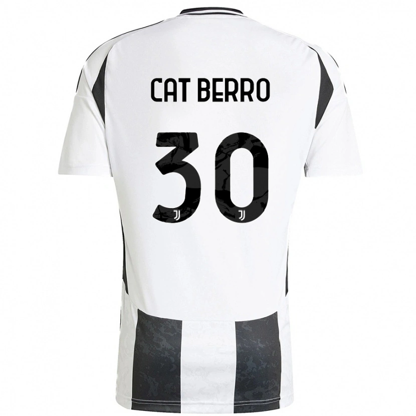 Danxen Herren Simone Cat Berro #30 Weiß Schwarz Heimtrikot Trikot 2024/25 T-Shirt
