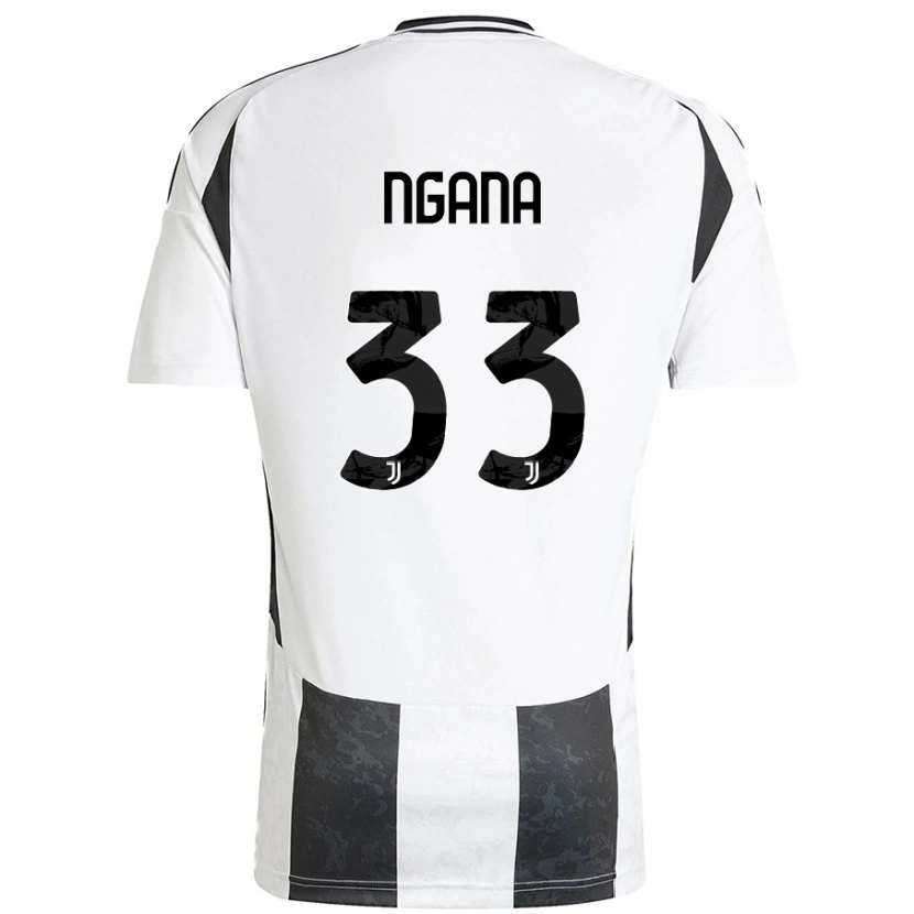 Danxen Herren Valdes Ngana #33 Weiß Schwarz Heimtrikot Trikot 2024/25 T-Shirt