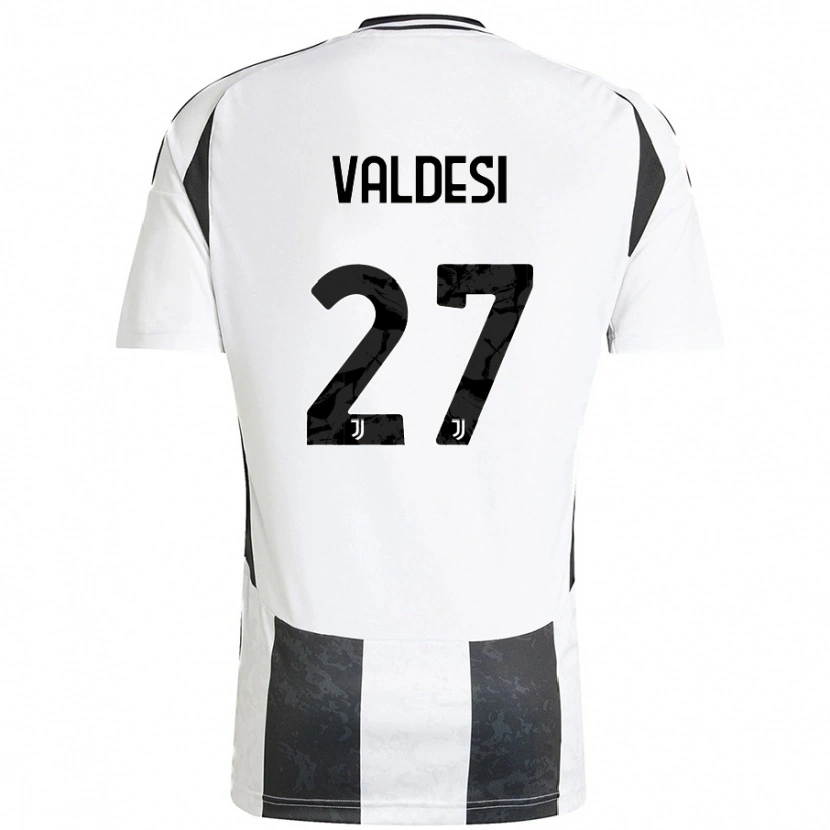 Danxen Herren Andrea Valdesi #27 Weiß Schwarz Heimtrikot Trikot 2024/25 T-Shirt