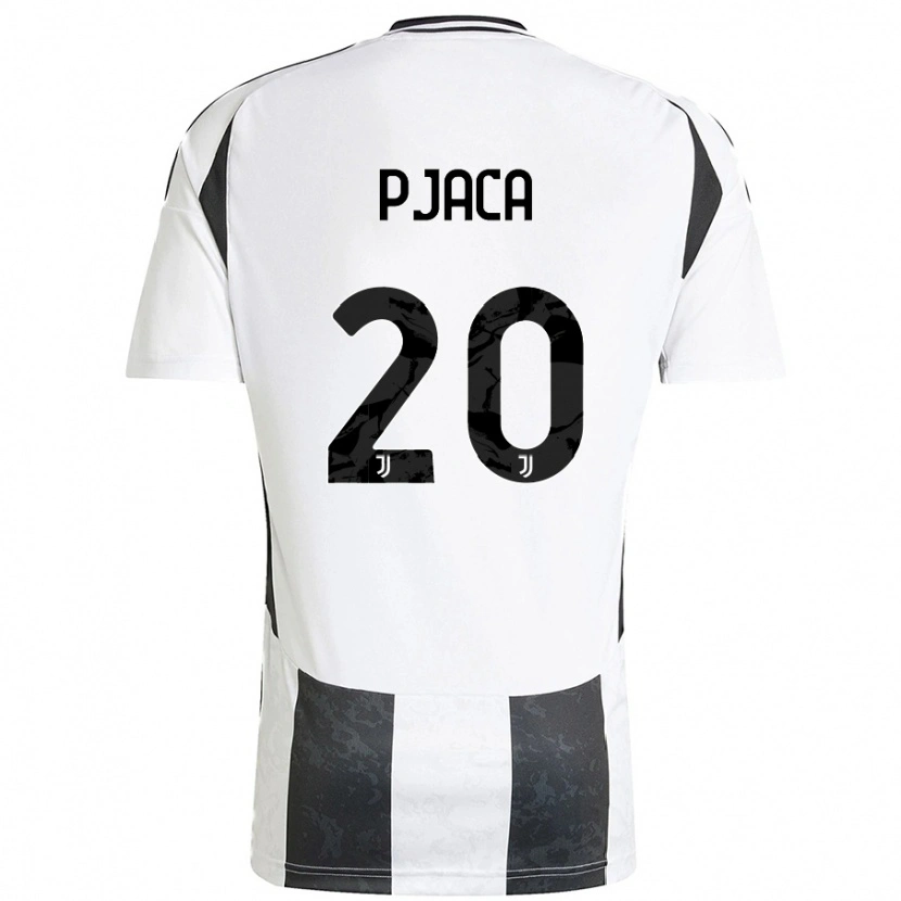 Danxen Herren Marko Pjaca #20 Weiß Schwarz Heimtrikot Trikot 2024/25 T-Shirt