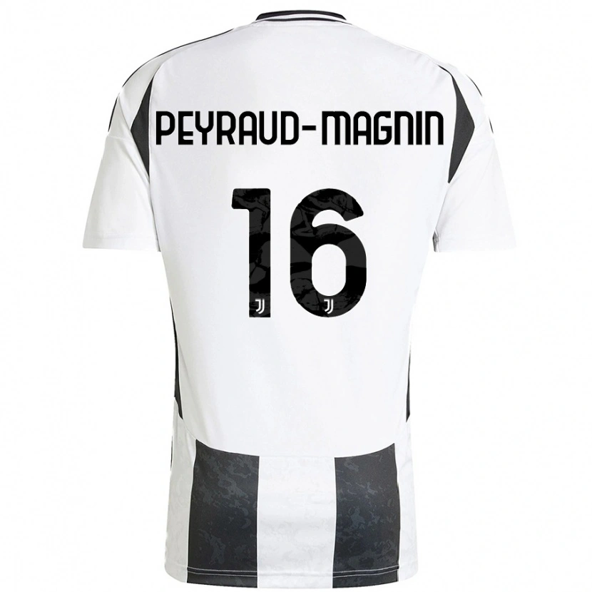 Danxen Herren Pauline Peyraud-Magnin #16 Weiß Schwarz Heimtrikot Trikot 2024/25 T-Shirt
