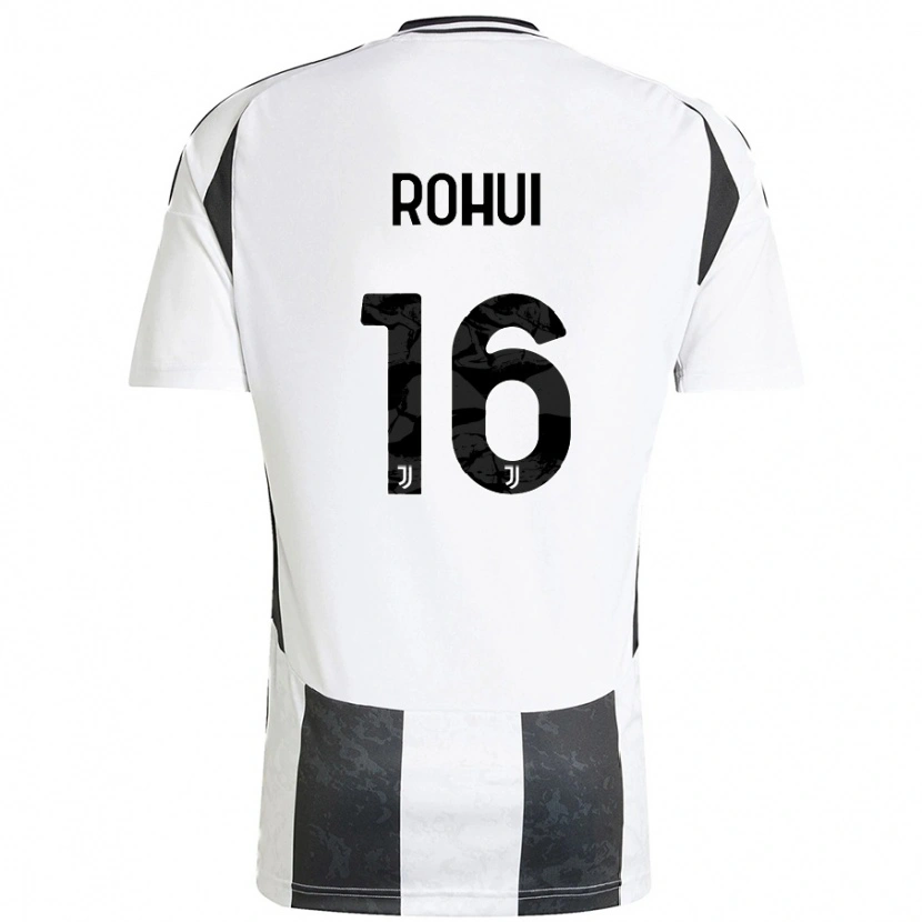 Danxen Herren Jonas Rohui #16 Weiß Schwarz Heimtrikot Trikot 2024/25 T-Shirt