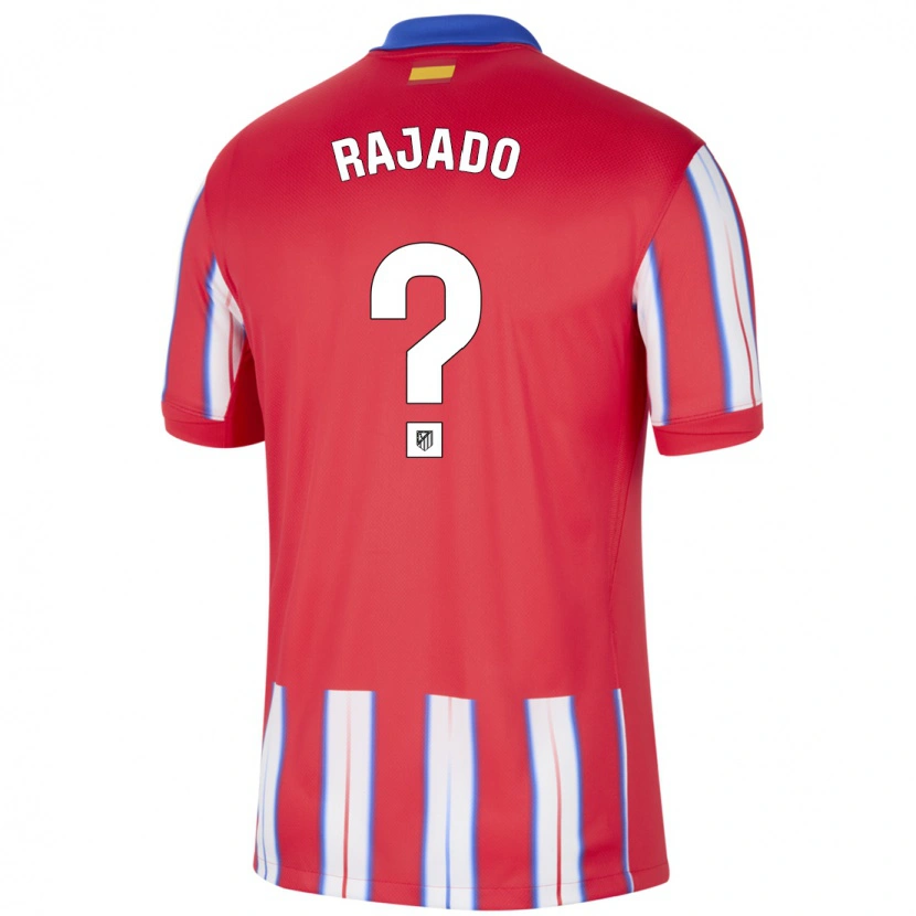 Danxen Herren Jorge Rajado #0 Rot Weiß Blau Heimtrikot Trikot 2024/25 T-Shirt