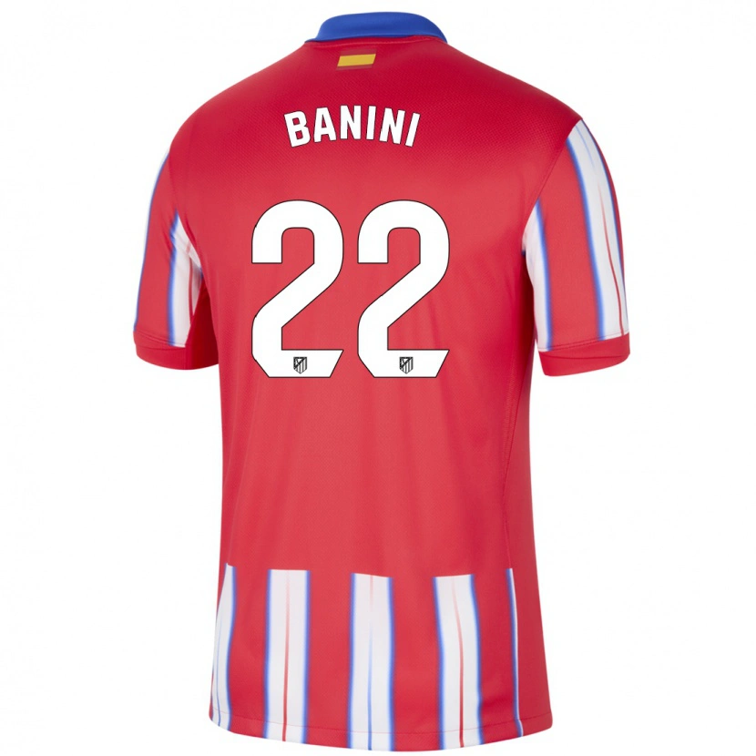 Danxen Herren Estefania Banini #22 Rot Weiß Blau Heimtrikot Trikot 2024/25 T-Shirt