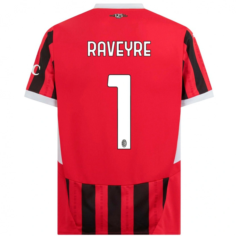 Danxen Herren Noah Raveyre #1 Rot Schwarz Heimtrikot Trikot 2024/25 T-Shirt