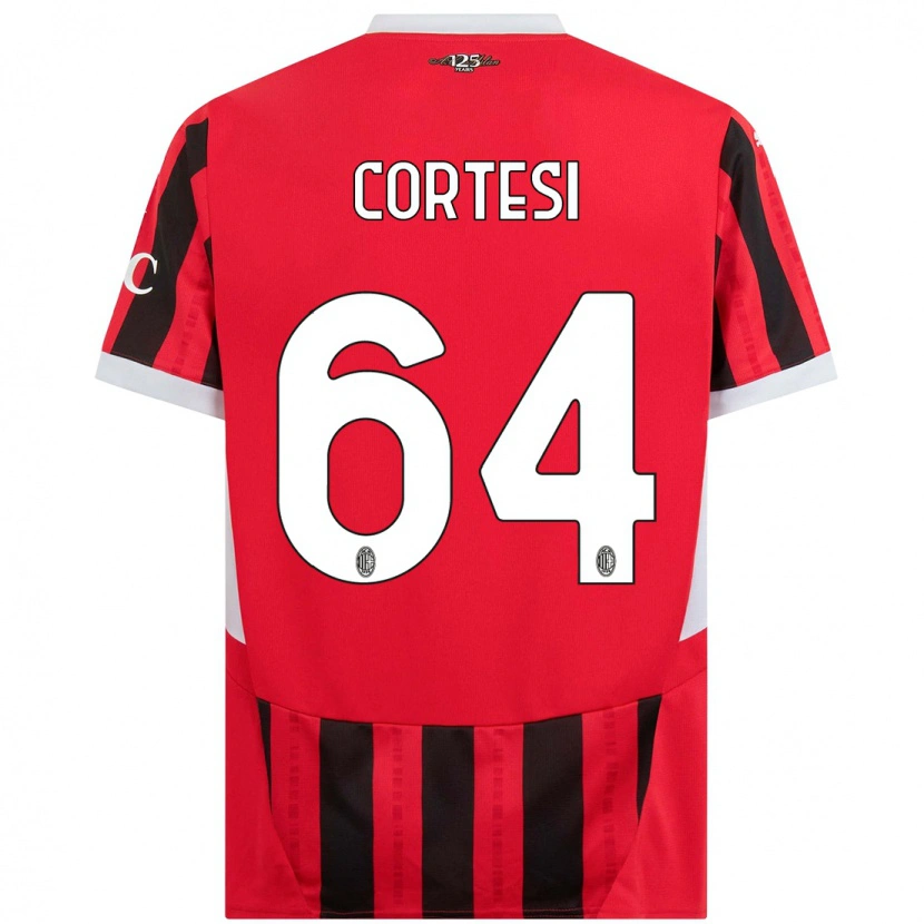 Danxen Herren Selena Cortesi #64 Rot Schwarz Heimtrikot Trikot 2024/25 T-Shirt