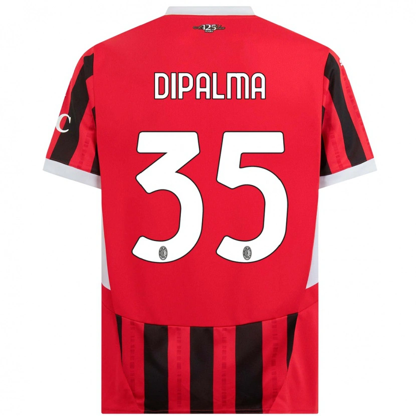 Danxen Herren Matteo Dipalma #35 Rot Schwarz Heimtrikot Trikot 2024/25 T-Shirt