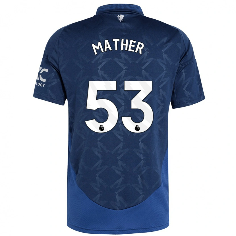 Danxen Herren Sam Mather #53 Indigo Auswärtstrikot Trikot 2024/25 T-Shirt