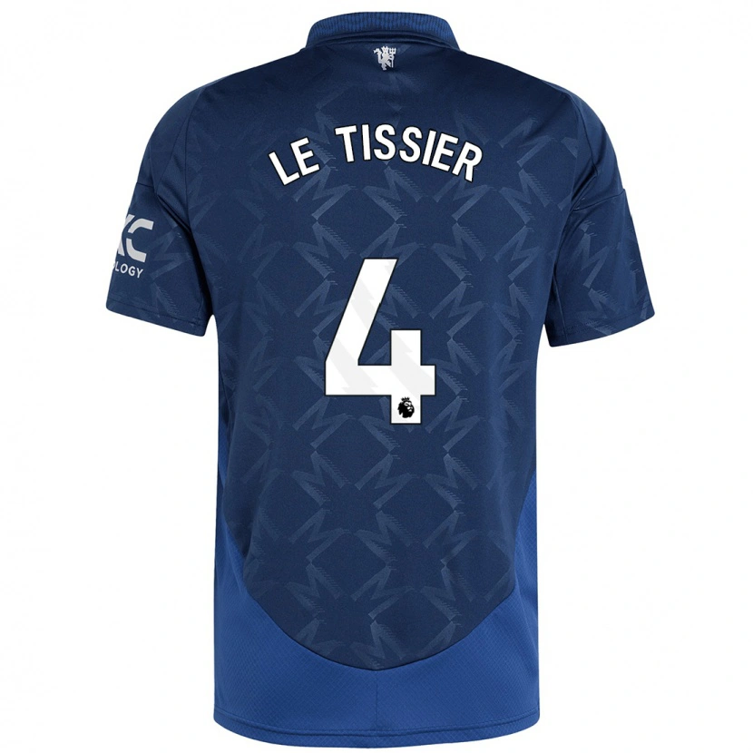 Danxen Herren Maya Le Tissier #4 Indigo Auswärtstrikot Trikot 2024/25 T-Shirt