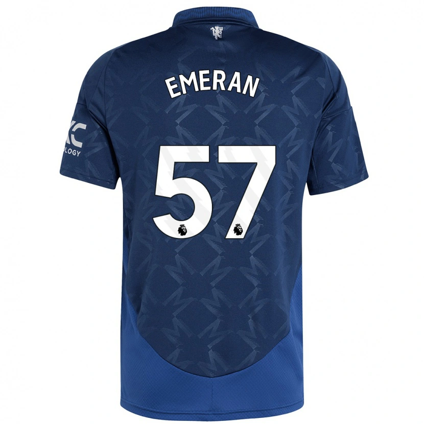 Danxen Herren Noam Emeran #57 Indigo Auswärtstrikot Trikot 2024/25 T-Shirt