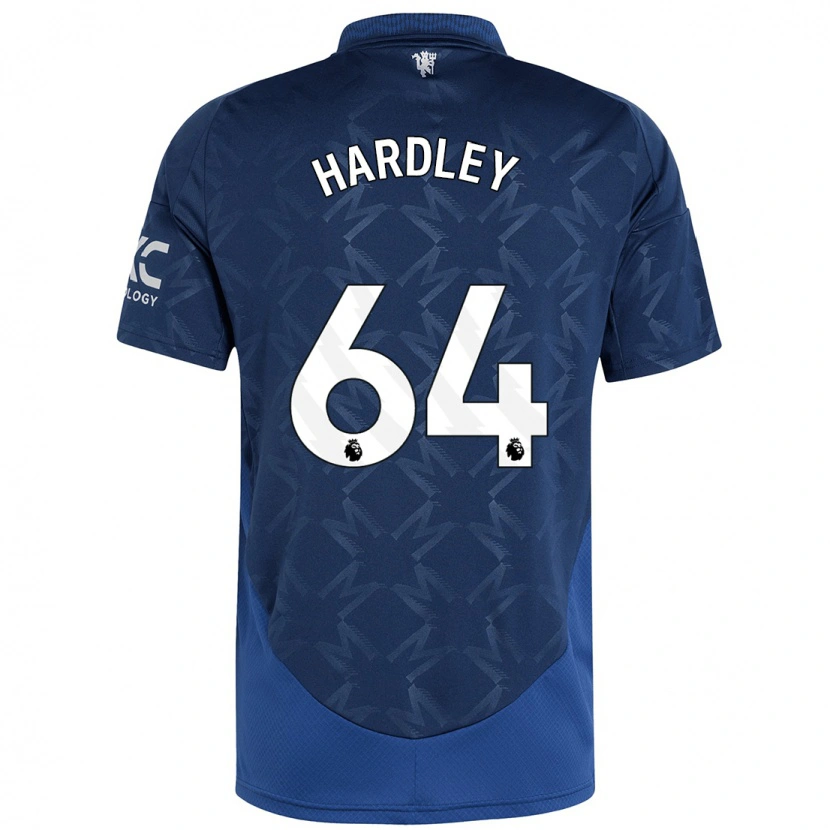 Danxen Herren Bjorn Hardley #64 Indigo Auswärtstrikot Trikot 2024/25 T-Shirt