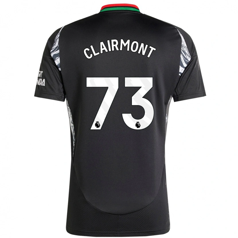 Danxen Herren Reece Clairmont #73 Schwarz Auswärtstrikot Trikot 2024/25 T-Shirt