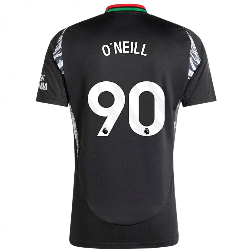 Danxen Herren Ceadach O'neill #90 Schwarz Auswärtstrikot Trikot 2024/25 T-Shirt