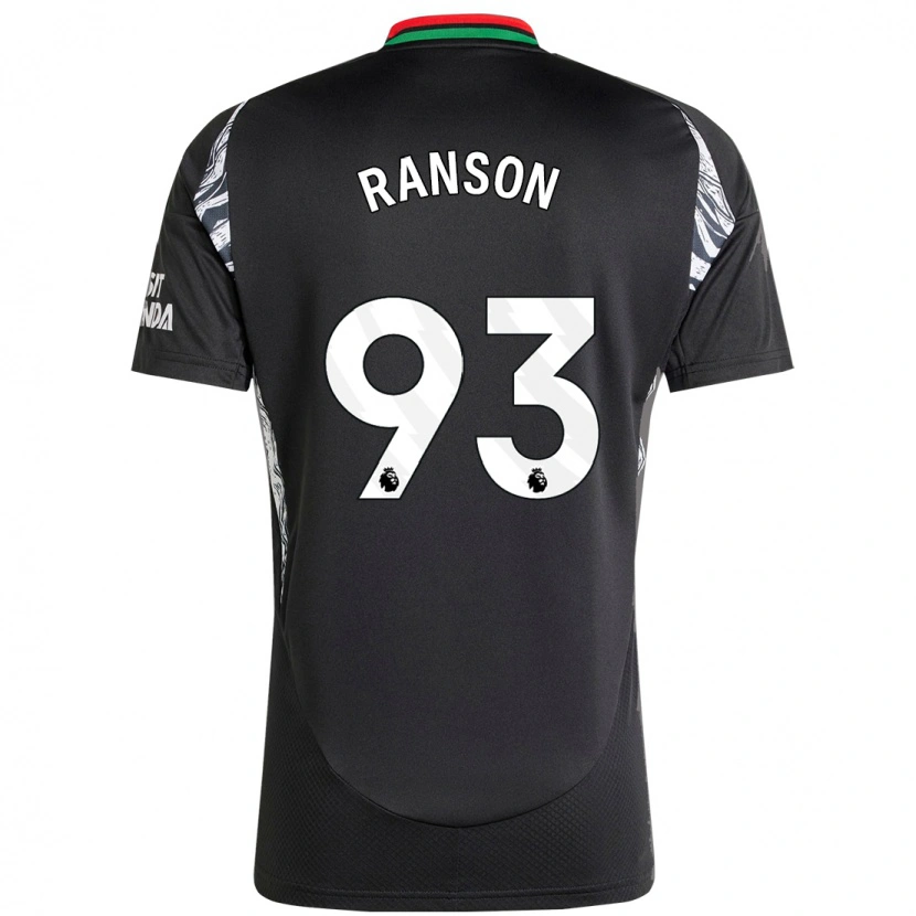 Danxen Herren Khari Ranson #93 Schwarz Auswärtstrikot Trikot 2024/25 T-Shirt