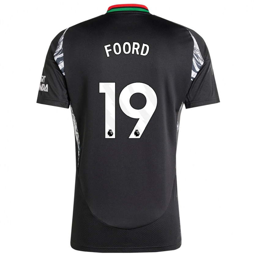 Danxen Herren Caitlin Foord #19 Schwarz Auswärtstrikot Trikot 2024/25 T-Shirt