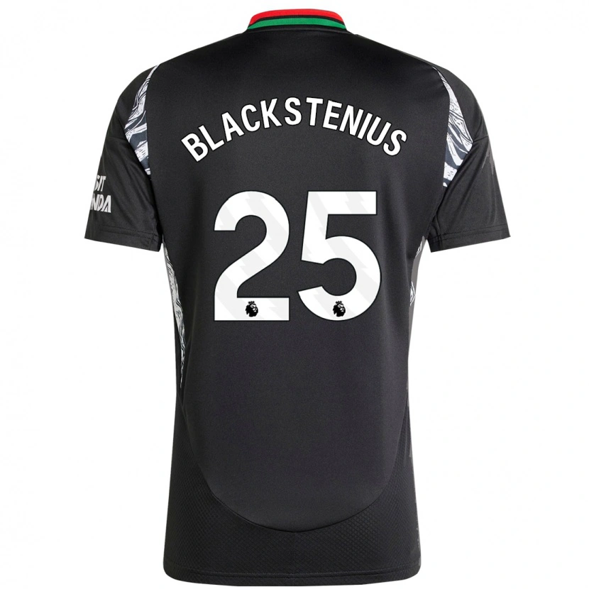 Danxen Herren Stina Blackstenius #25 Schwarz Auswärtstrikot Trikot 2024/25 T-Shirt