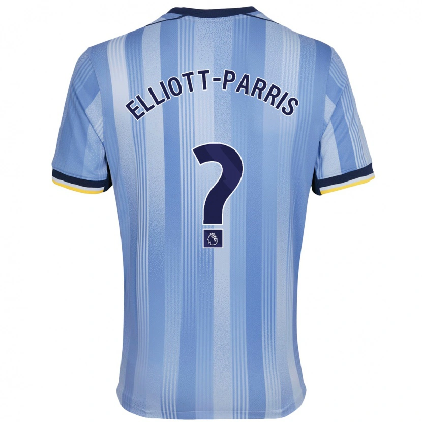 Danxen Herren Reiss Elliott-Parris #0 Hellblau Auswärtstrikot Trikot 2024/25 T-Shirt