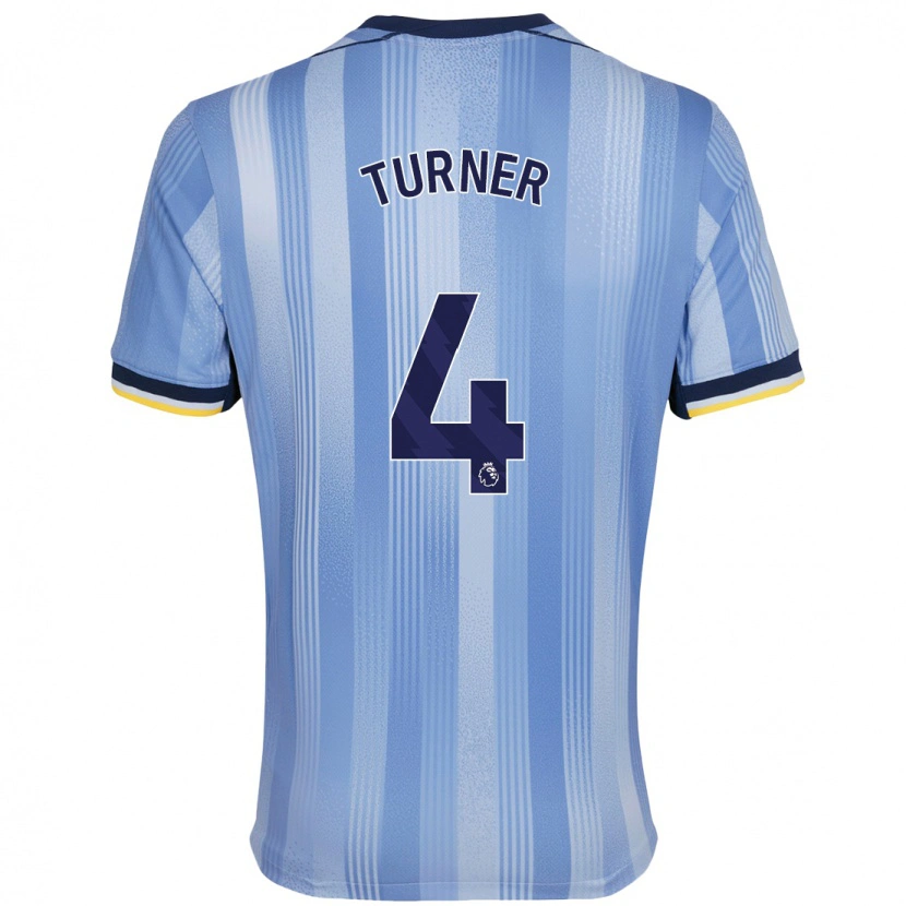 Danxen Herren Amy Turner #4 Hellblau Auswärtstrikot Trikot 2024/25 T-Shirt