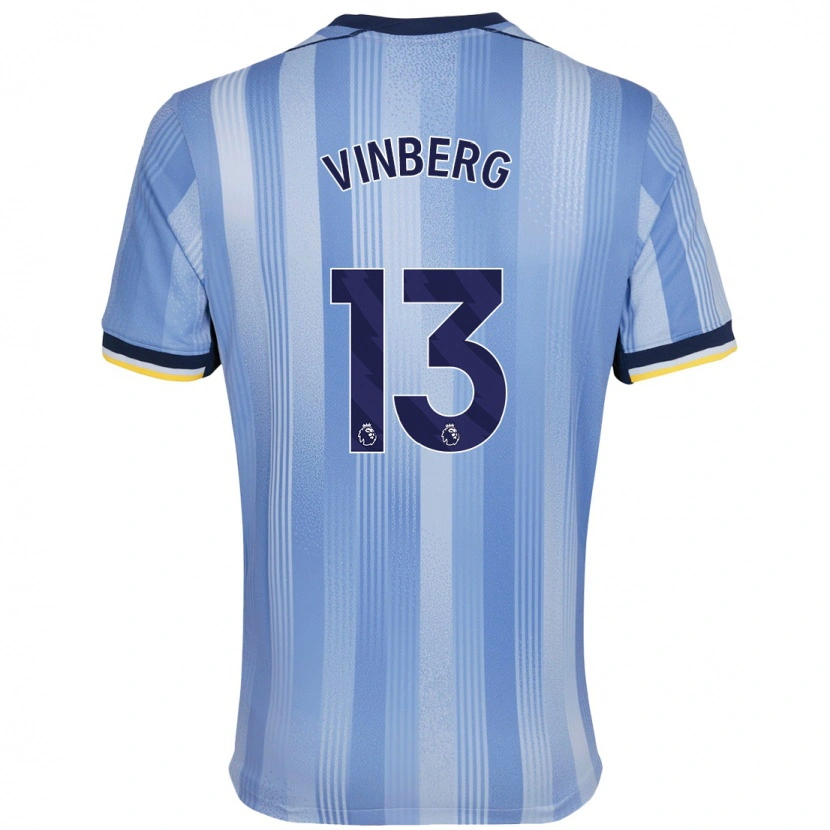 Danxen Herren Matilda Vinberg #13 Hellblau Auswärtstrikot Trikot 2024/25 T-Shirt