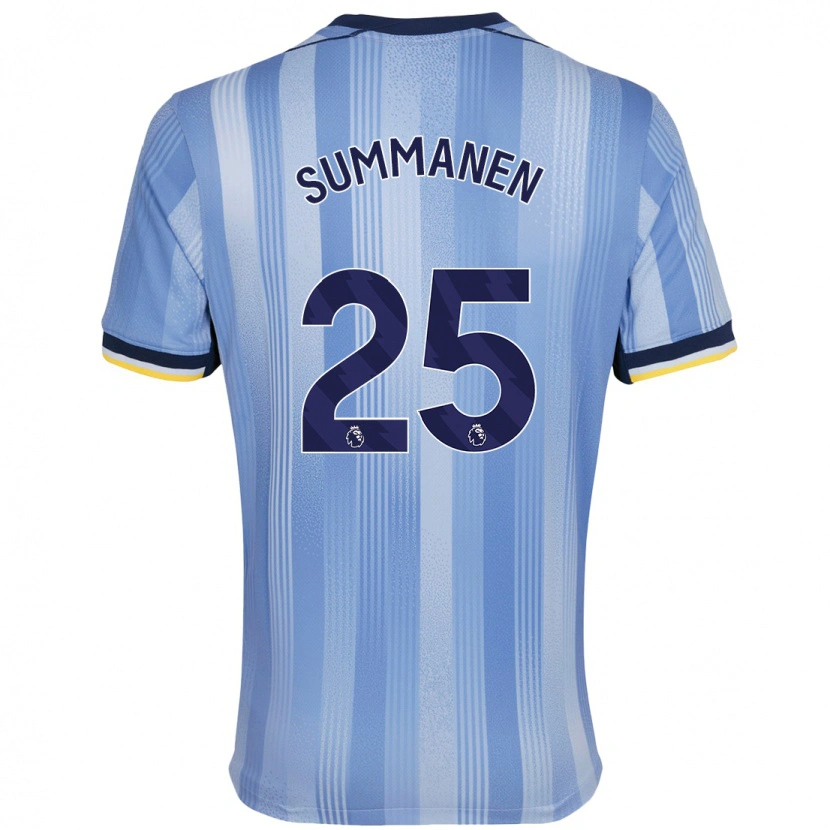 Danxen Herren Eveliina Summanen #25 Hellblau Auswärtstrikot Trikot 2024/25 T-Shirt
