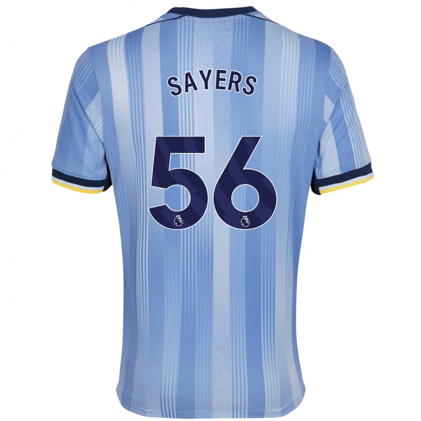 Danxen Herren Charlie Sayers #56 Hellblau Auswärtstrikot Trikot 2024/25 T-Shirt