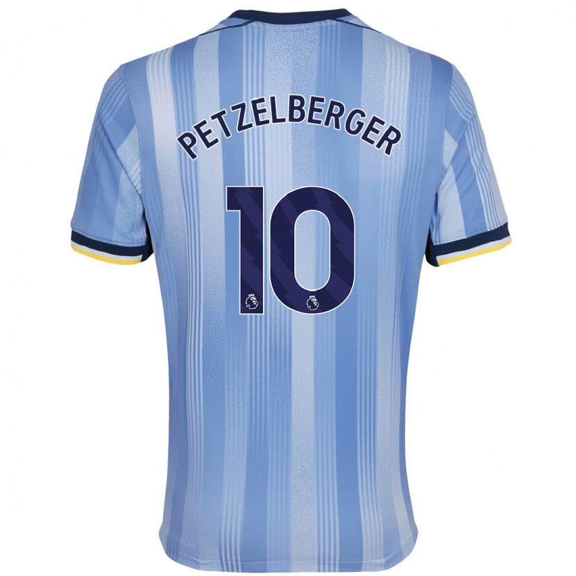 Danxen Herren Ramona Petzelberger #10 Hellblau Auswärtstrikot Trikot 2024/25 T-Shirt
