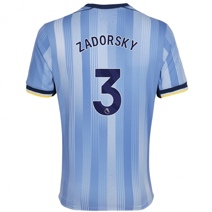 Danxen Herren Shelina Zadorsky #3 Hellblau Auswärtstrikot Trikot 2024/25 T-Shirt
