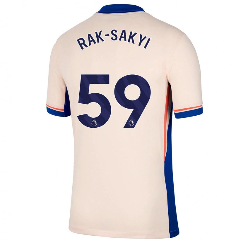 Danxen Herren Sam Rak-Sakyi #59 Hellbeige Auswärtstrikot Trikot 2024/25 T-Shirt