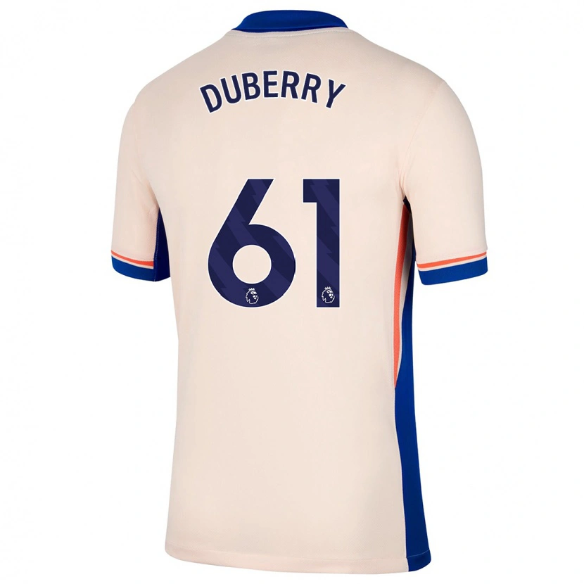 Danxen Herren Zain Silcott-Duberry #61 Hellbeige Auswärtstrikot Trikot 2024/25 T-Shirt