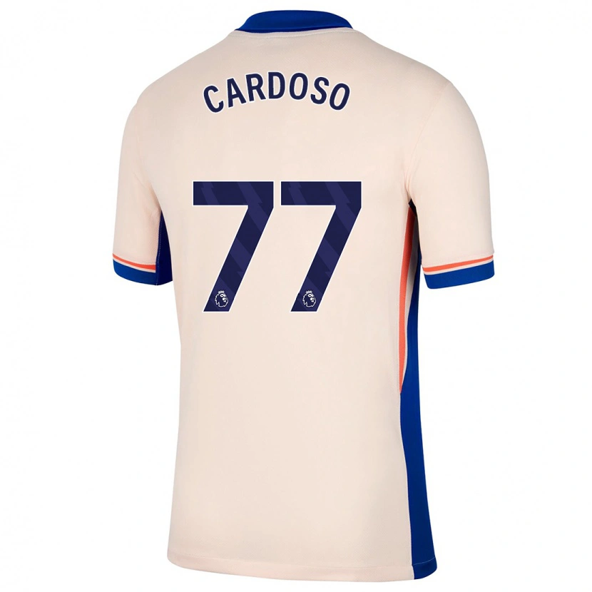 Danxen Herren Leo Cardoso #77 Hellbeige Auswärtstrikot Trikot 2024/25 T-Shirt