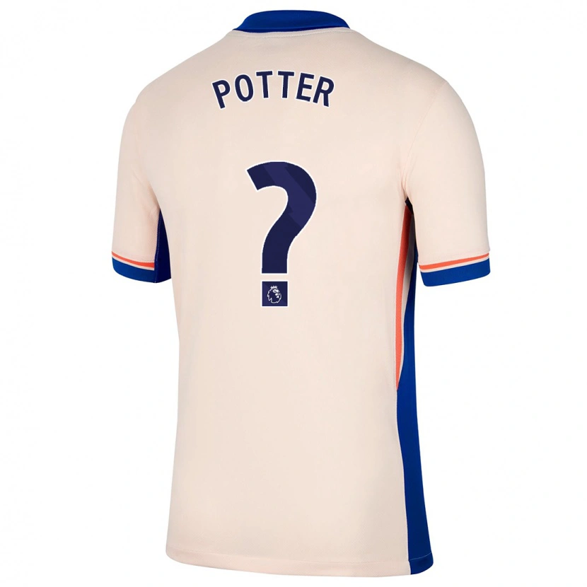 Danxen Herren Lexi Potter #0 Hellbeige Auswärtstrikot Trikot 2024/25 T-Shirt
