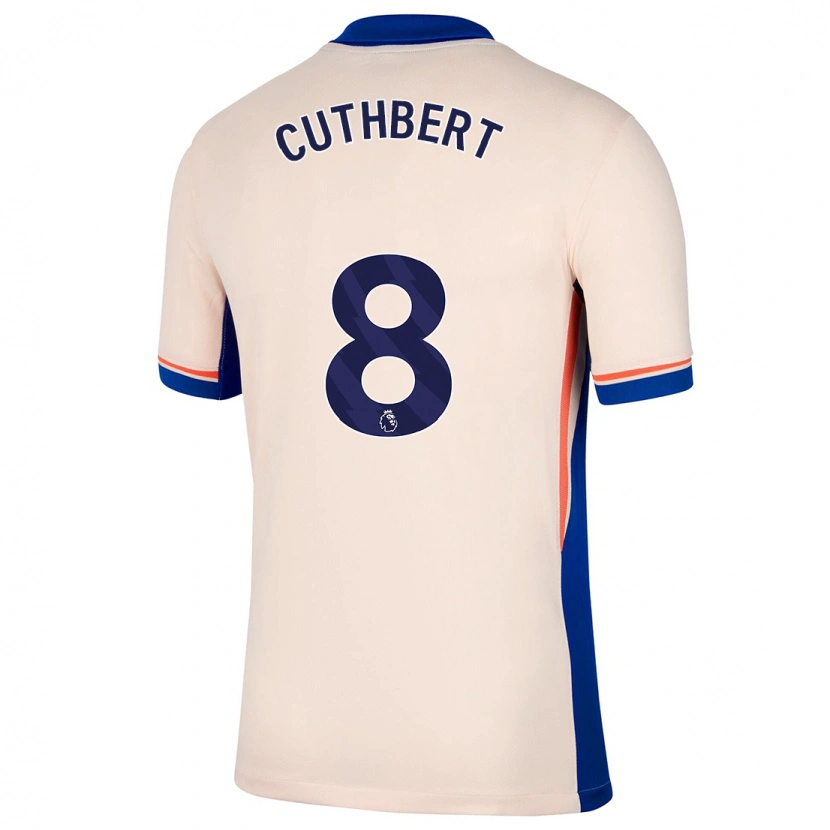 Danxen Herren Erin Cuthbert #8 Hellbeige Auswärtstrikot Trikot 2024/25 T-Shirt