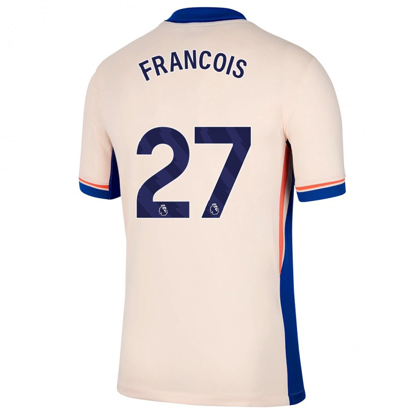Danxen Herren Oriane Jean-François #27 Hellbeige Auswärtstrikot Trikot 2024/25 T-Shirt
