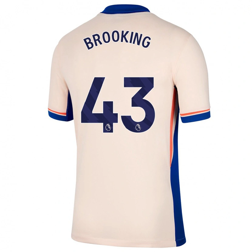 Danxen Herren Josh Brooking #43 Hellbeige Auswärtstrikot Trikot 2024/25 T-Shirt