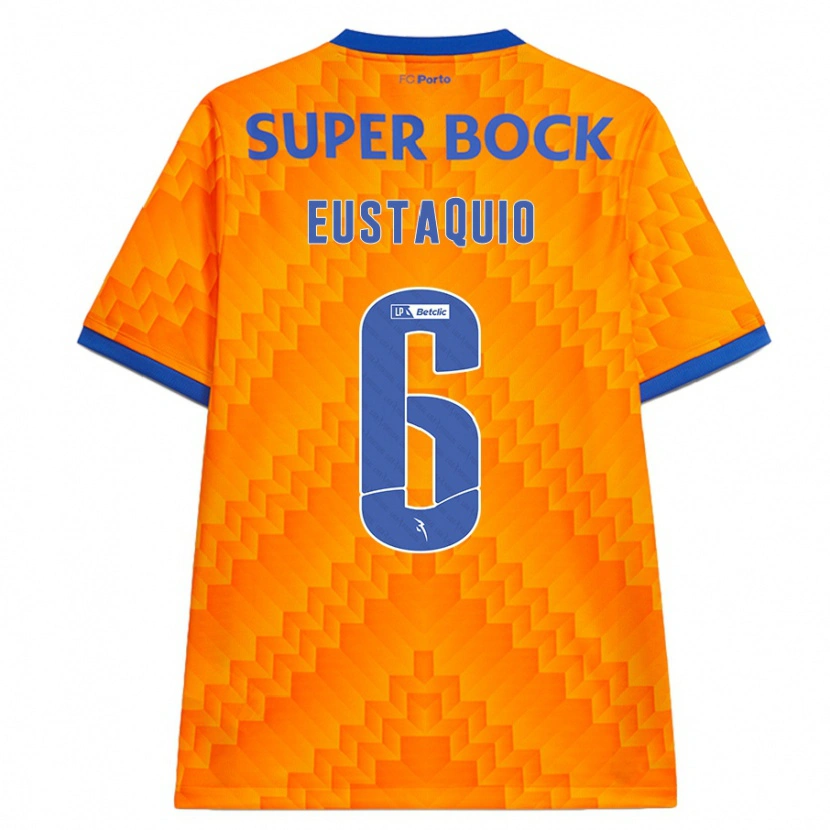 Danxen Herren Stephen Eustaquio #6 Orange Auswärtstrikot Trikot 2024/25 T-Shirt