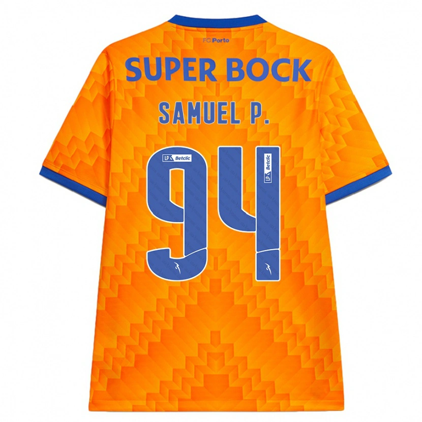 Danxen Herren Samuel Portugal #94 Orange Auswärtstrikot Trikot 2024/25 T-Shirt