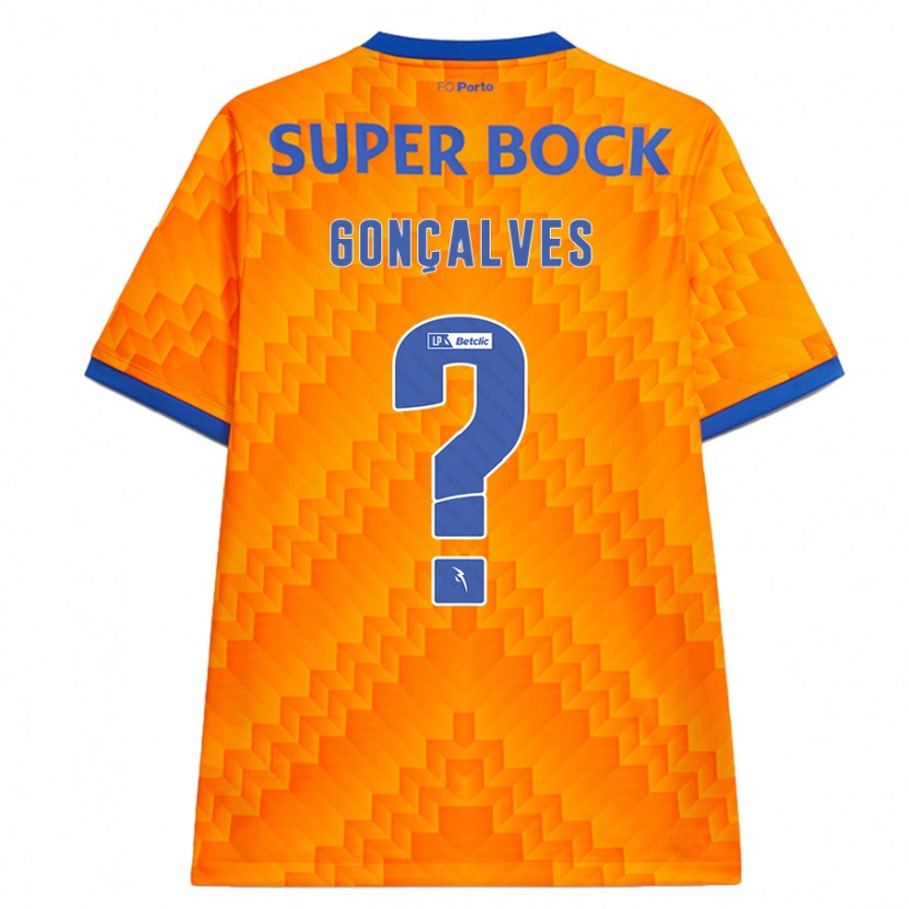 Danxen Herren Martim Gonçalves #0 Orange Auswärtstrikot Trikot 2024/25 T-Shirt