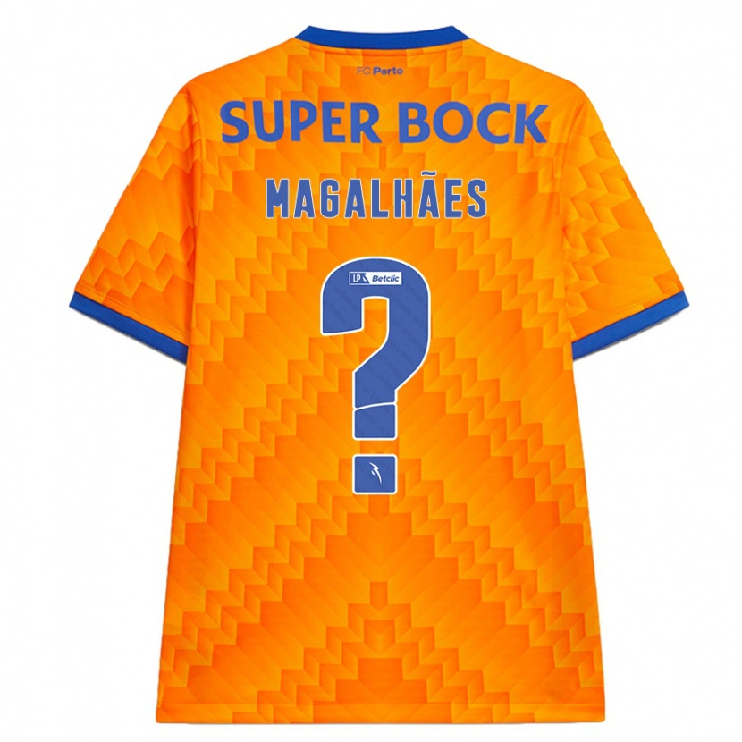 Danxen Herren Rafael Magalhães #0 Orange Auswärtstrikot Trikot 2024/25 T-Shirt