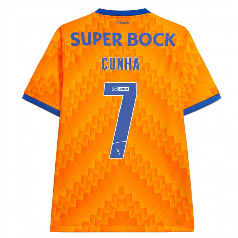 Danxen Herren Duarte Cunha #7 Orange Auswärtstrikot Trikot 2024/25 T-Shirt