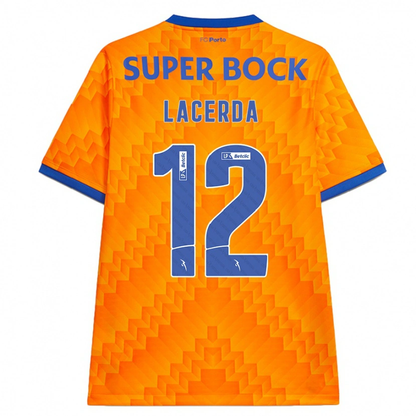 Danxen Herren Lacerda #12 Orange Auswärtstrikot Trikot 2024/25 T-Shirt