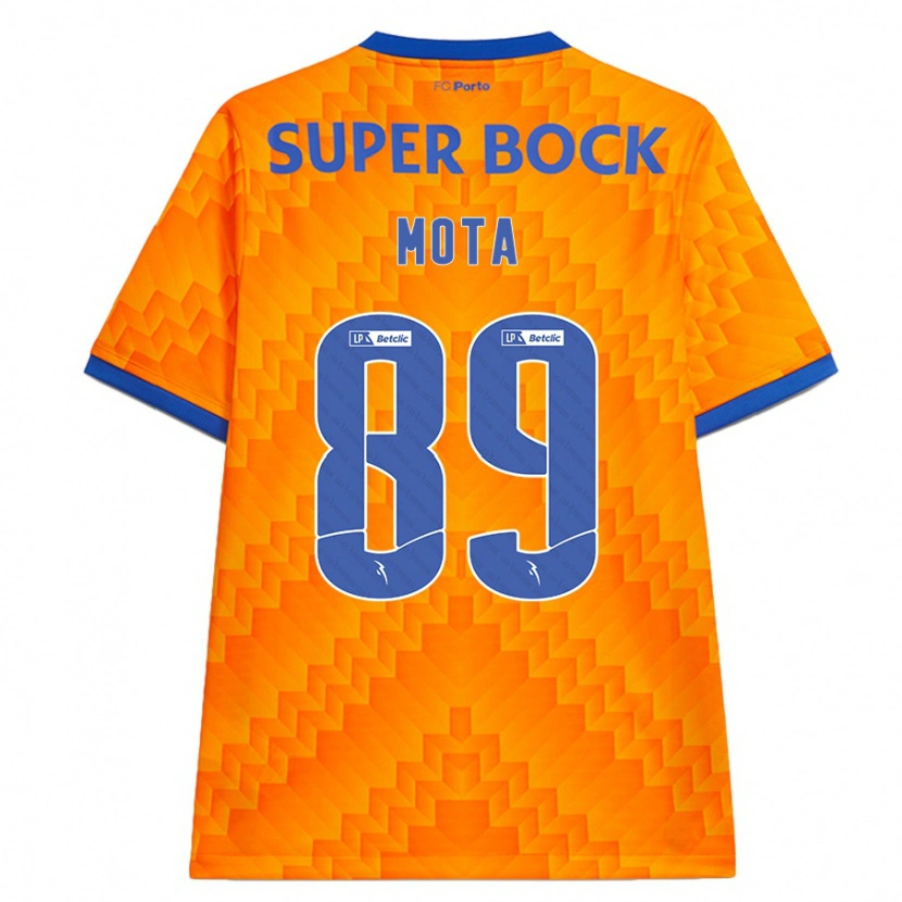 Danxen Herren Luís Mota #89 Orange Auswärtstrikot Trikot 2024/25 T-Shirt