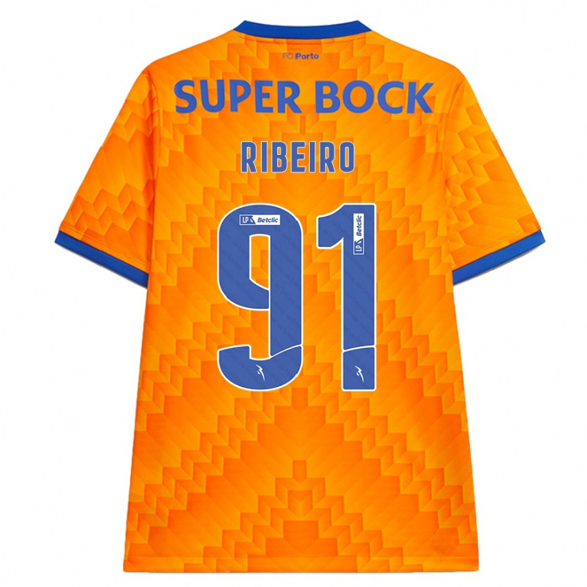 Danxen Herren Gonçalo Ribeiro #91 Orange Auswärtstrikot Trikot 2024/25 T-Shirt
