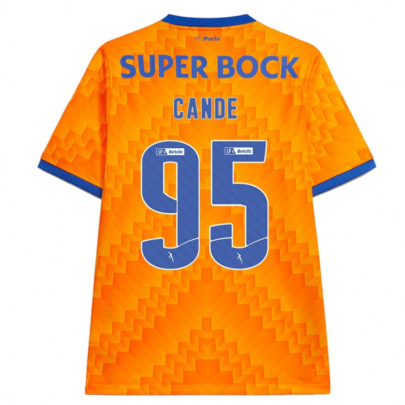 Danxen Herren Anhá Cande #95 Orange Auswärtstrikot Trikot 2024/25 T-Shirt