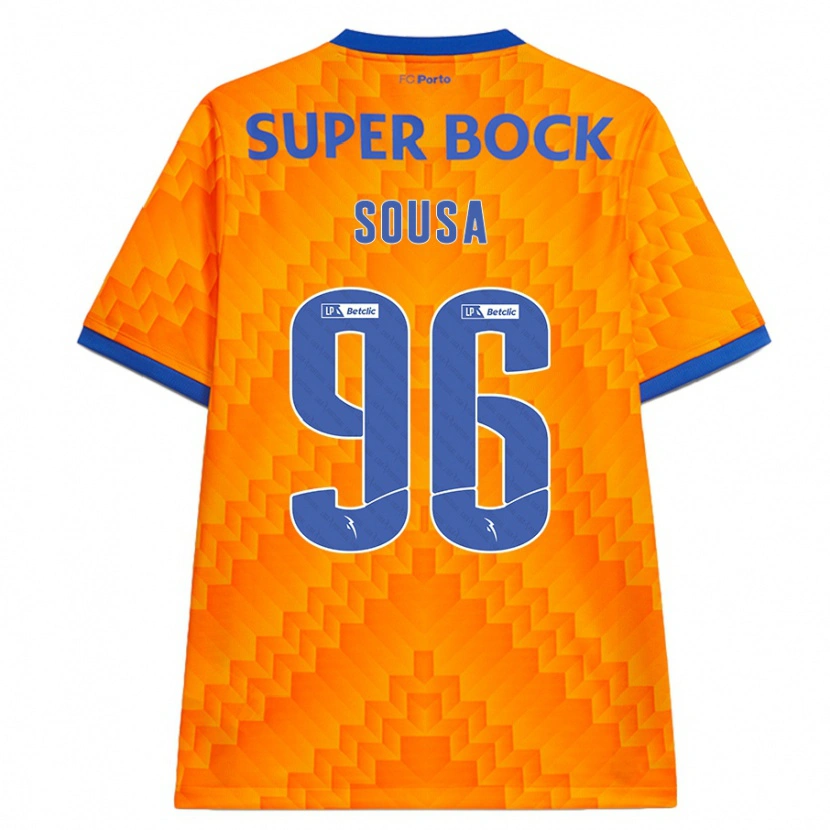 Danxen Herren Filipe Sousa #96 Orange Auswärtstrikot Trikot 2024/25 T-Shirt