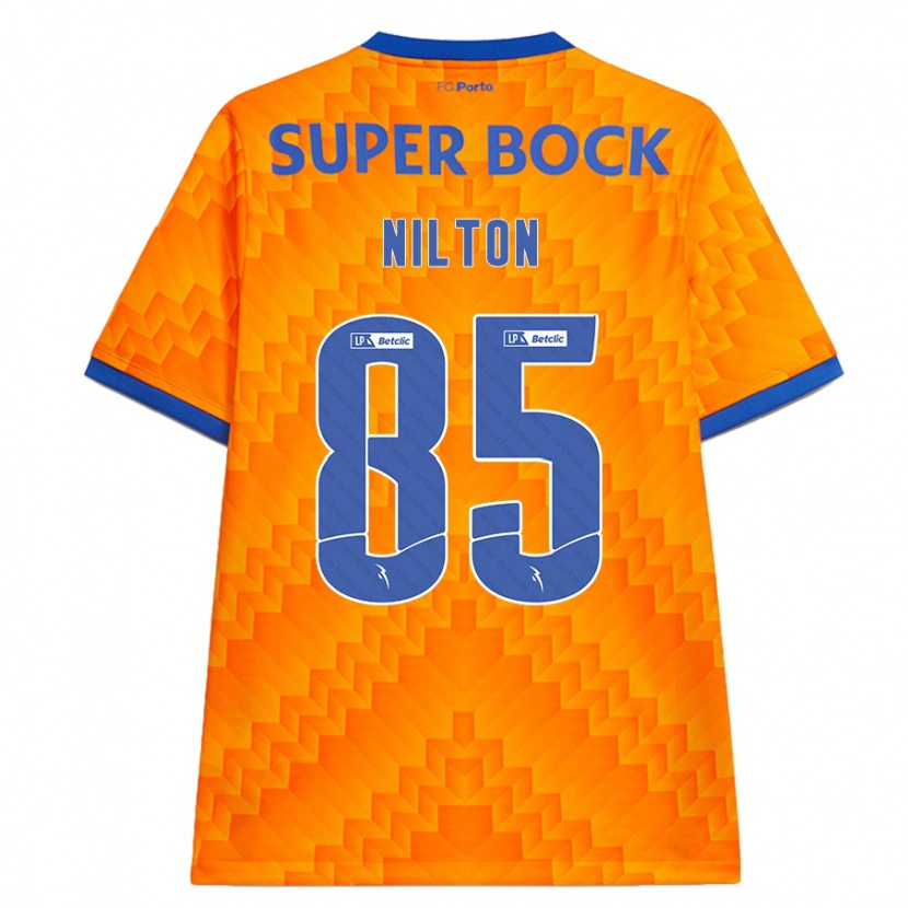Danxen Herren Nilton #85 Orange Auswärtstrikot Trikot 2024/25 T-Shirt